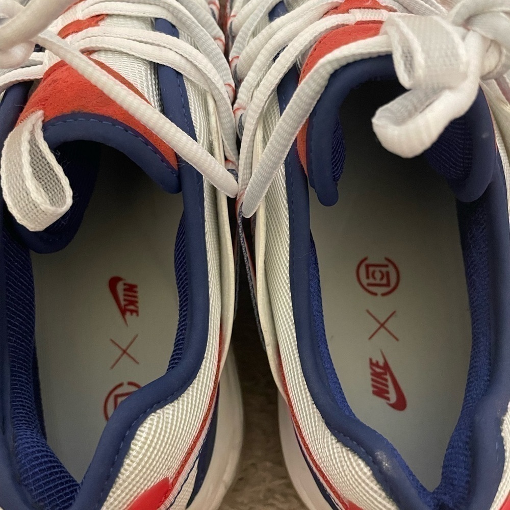 Nike Air Max 97 Haven x CLOT Royal Red 2019 Size 11.5  Excellent Condition - Picture 9 of 9